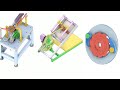 Printing Mechanism 3D Mechanical Animation Printing Mechanism 3D Mechanical Animation