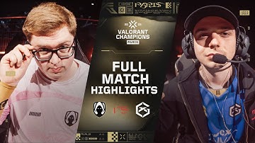 GX vs. TH | MATCH HIGHLIGHTS | VALORANT Champions Paris 2025 - Playoffs Stage