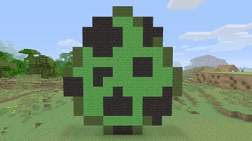Minecraft Tutorials - Spawn Egg Pixel Art