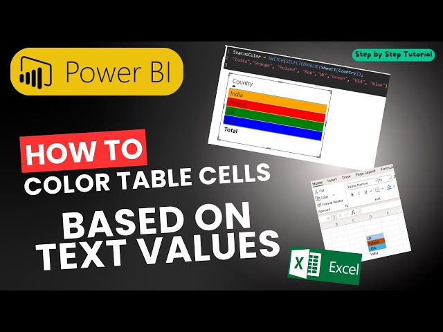 Change Row Color Based On Cell Value Power Bi - Infoupdate.org