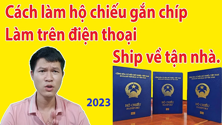 Hướng dẫn đăng ký hộ chiếu