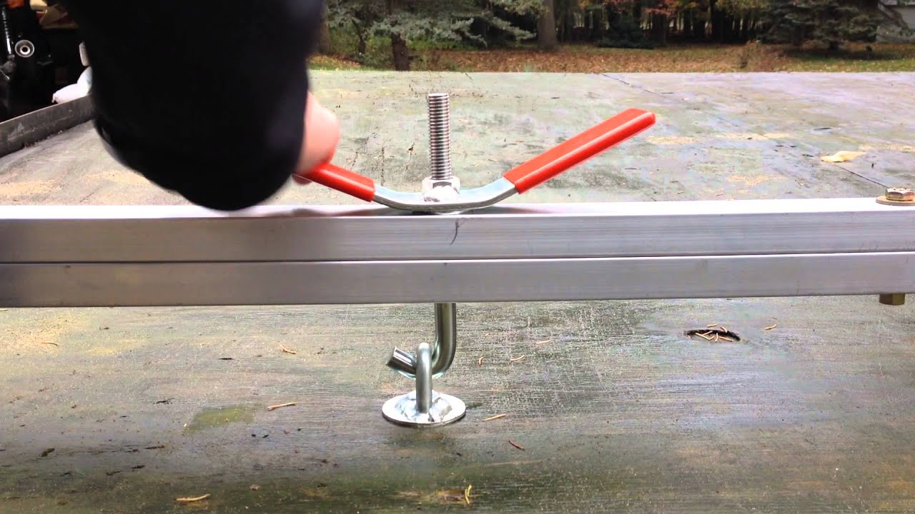 Fast Clamp III - removing from trailer