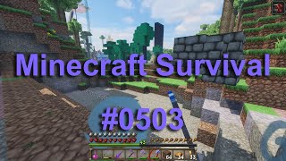 Let's Play Minecraft Survival #0503 - Bauen