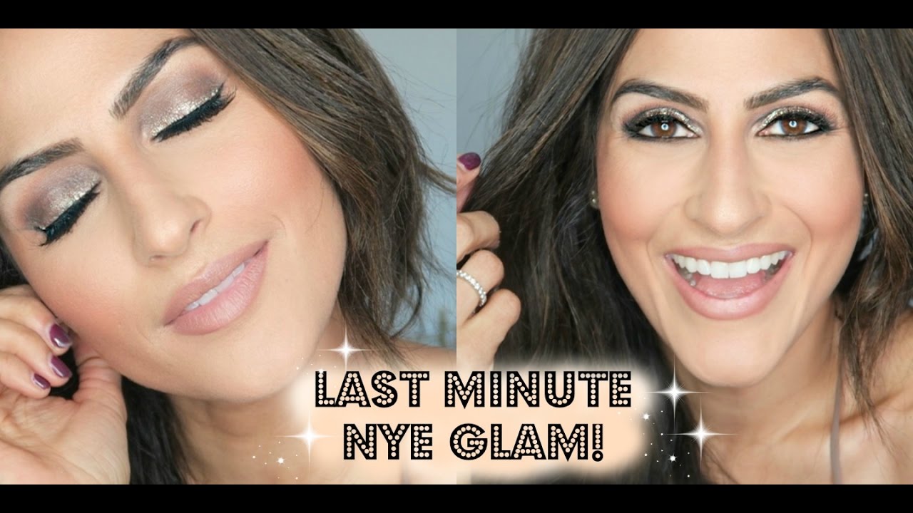 Last Minute NYE Soft Glam With Drugstore Finds YouTube