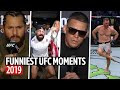 Funniest UFC moments of the year 2019!
