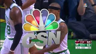 NBA, playoff 2017, Celtics vs. Bulls, Round 1, Game 1, Move 33, Isaiah Thomas, 2 pointer