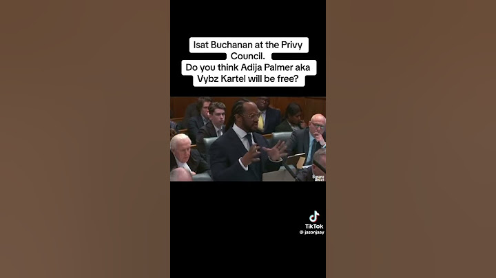 Isat buchanan speaks at vybz kartel privy council hearing #vybzkartel #music #dancehall #jamaica