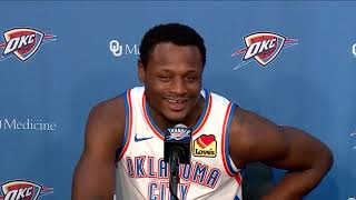 Thunder Media Day 2019: Deonte Burton