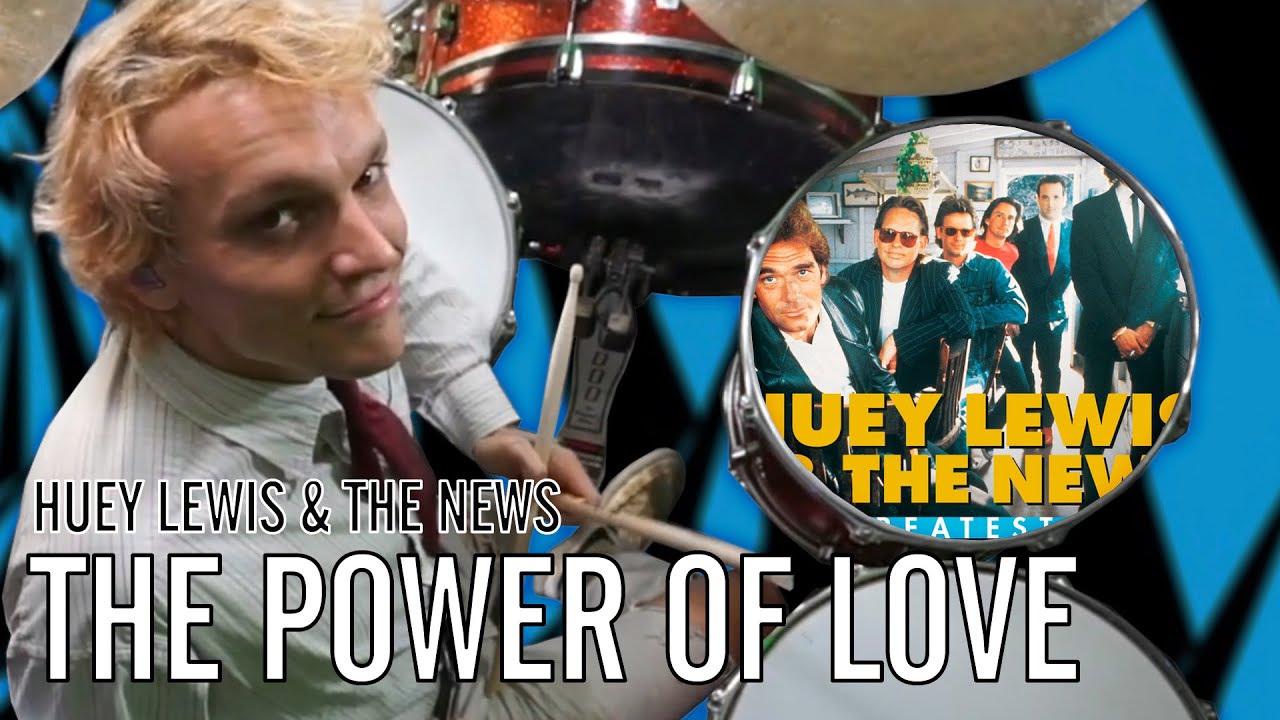 Huey Lewis & The News The Power Of Love Office Drummer [First