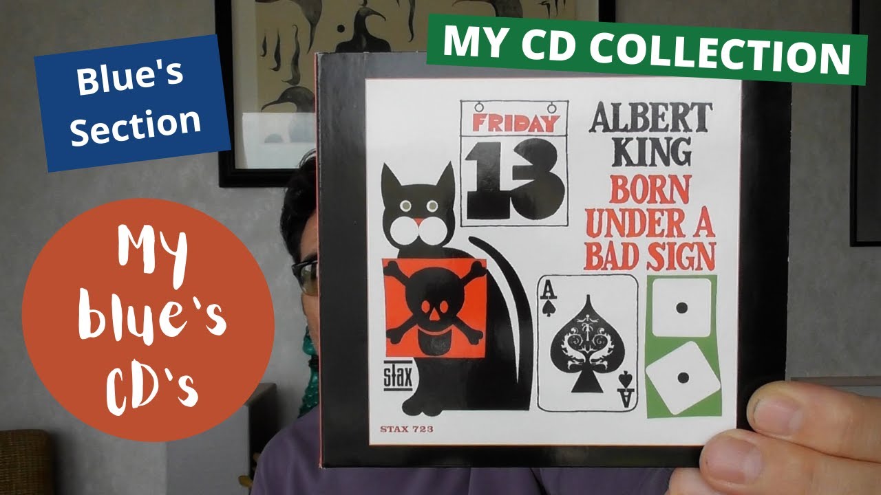 My CD Collection - Blue's section