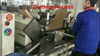 solar frame production process