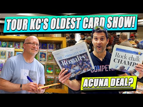 Watch Me Visit Kansas City’s Oldest SPORTS CARD Show & See My Latest Buys! | PSM