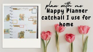 Plan with me in my home catchall planner