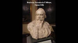 Johannes Brahms:  Sonata for Two Pianos in F Minor, Opus 34B