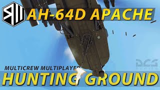 AH-64D Apache Mission - Hunting Ground | Multicrew Cinematic | Real Pilot Digital Combat Simulator