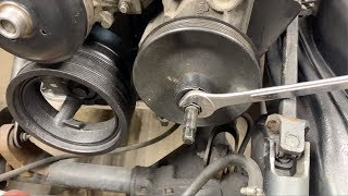 How to Remove and Install A Power Steering Pulley