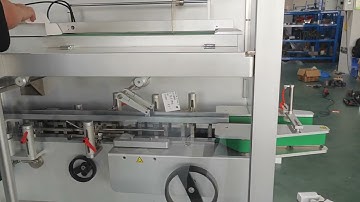 Automatic Cartoner Machine for pharmaceutical bottle with leaflet folding device