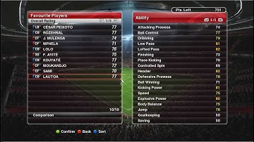 PES 2014  MLO  episode 2 : good players below 300pts