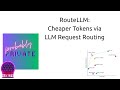 RouteLLM: Exploring how to reduce token spend via LLM Query Routing