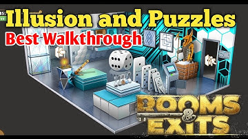 Rooms and Exits Level 8 Illusion and Puzzles Chapter 4 Walkthrough ( Pharaoh