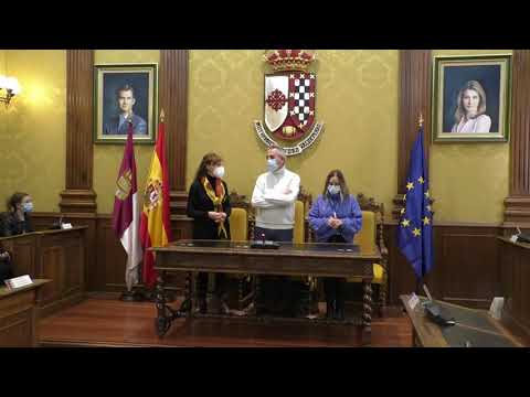 Recepción Alcalde Valdepeñas Alumnos Polonia IES Francisco Nieva Noticia Informativos 09/11/2021