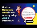 Java 8: Find the Maximum Value in a List (in One Line!) 🥇