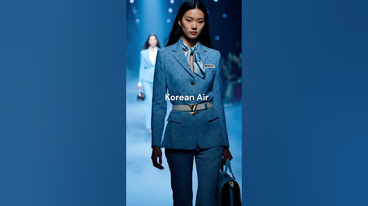 명품브랜드가 항공 승무원 유니폼을 디자인 한다면??#대한항공#루이비통#스튜어디스#스튜디어스 유니폼#대한항공 유니폼 #model