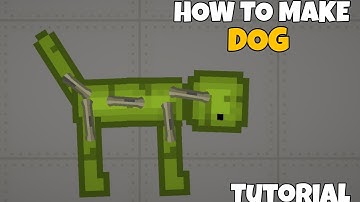 Tutorial:How To Make DOG in Melon Playground!
