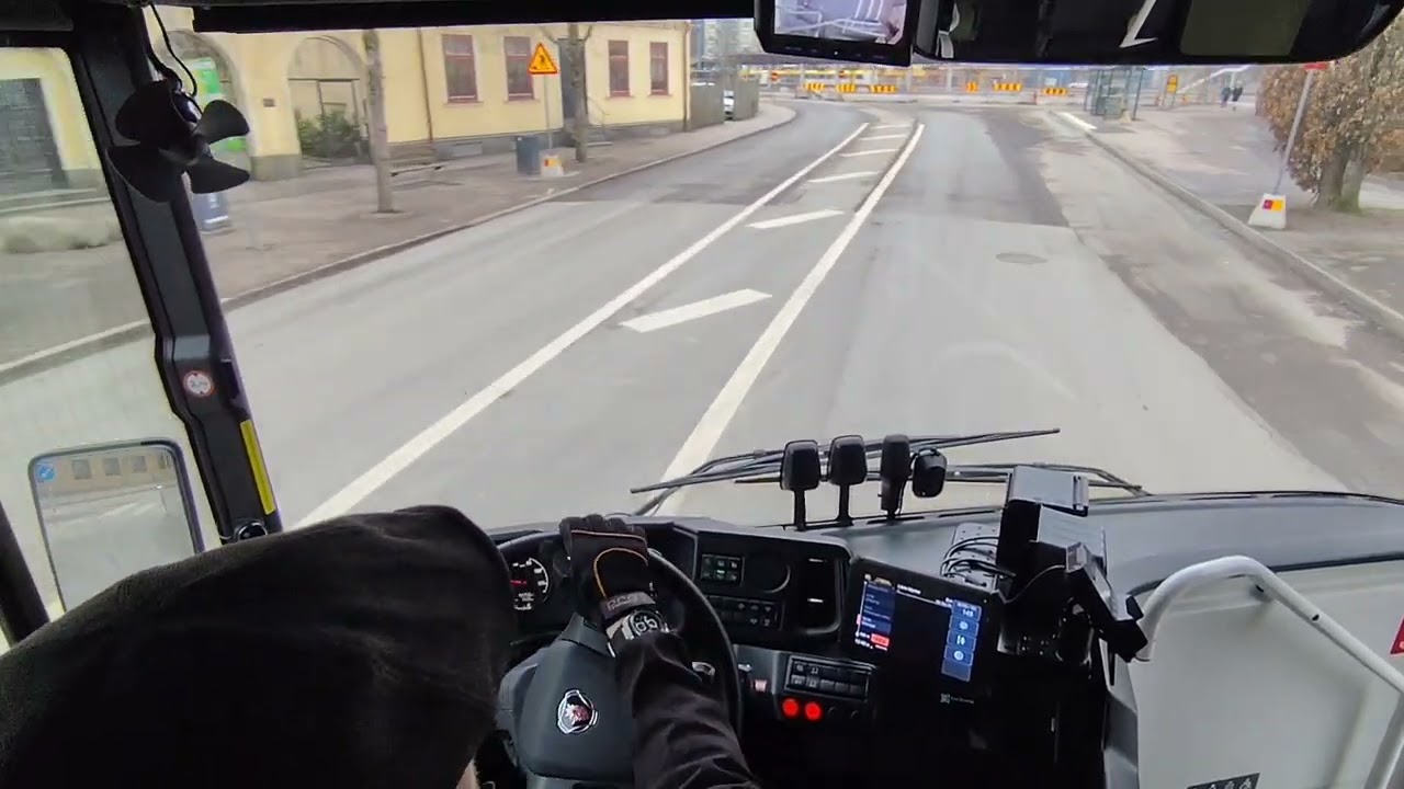 Bus Driving POV | Route 145 Växjö - Ljungby Via Alvesta | Scania InterLink