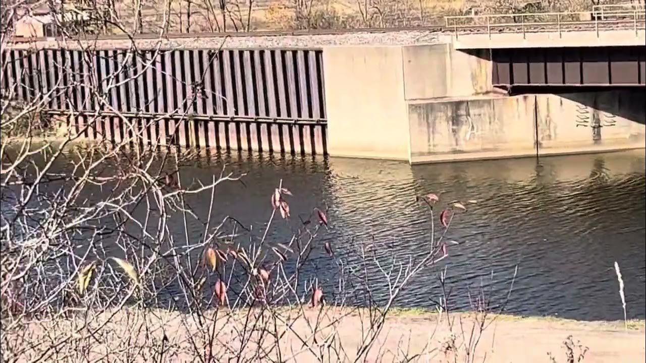 a view of two Great Lakes giants from Woodworth Road conneaut 