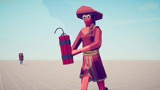 DYNAMITE THROWER vs EVERY UNIT - Totally Accurate Battle Simulator TABS