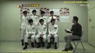 121128 SBS One Night's TV Entertainment INFINITE sweeping off Japan