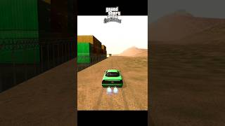 GTA SA 🔥 insane Car stunt I Car jumping I Las ventures - insane jump 😲 #gta#gtasanandreas#fyp