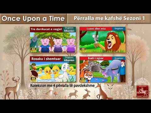 Përralla me kafshë Sezoni 1 | Koleksion me 4 përralla të pavdekshme | @AlbanianFairyTales