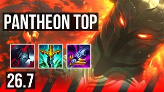 PANTHEON vs MORDEKAISER (TOP) | KR Master | 26.7