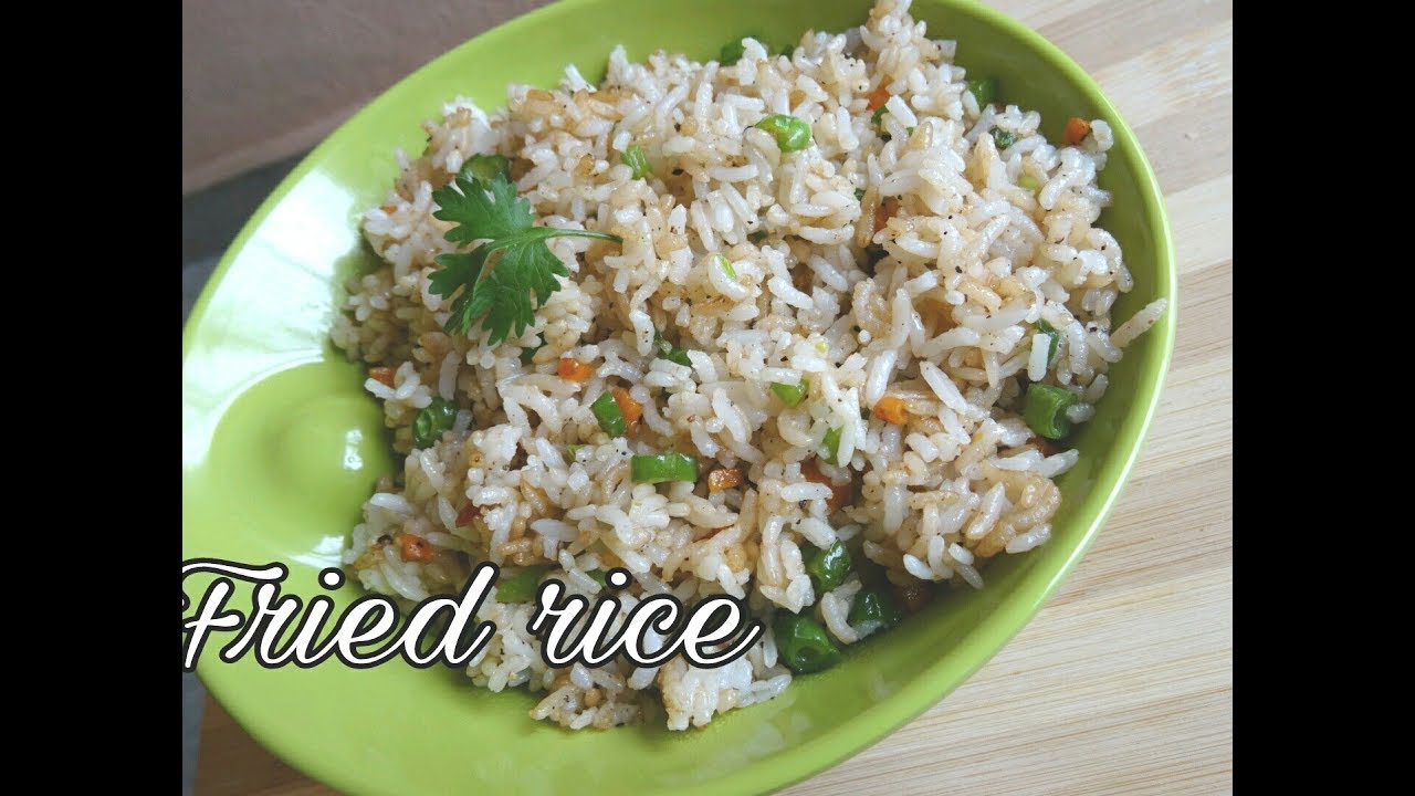 Vegetables Fried Rice | restaurant style Fried Rice |recipe by Nagu's ...
