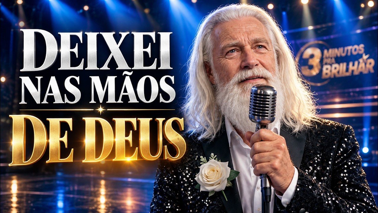O Que Eu Pedi Chorando, Deixei nas Mãos de Deus | 3 Minutos pra Brilhar