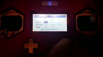 Taranis X-Lite, Opentx 2.2.2, ver. 16, betaflight luac script