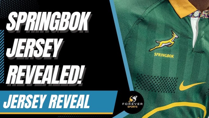 New Nike Springbok playing jersey revealed