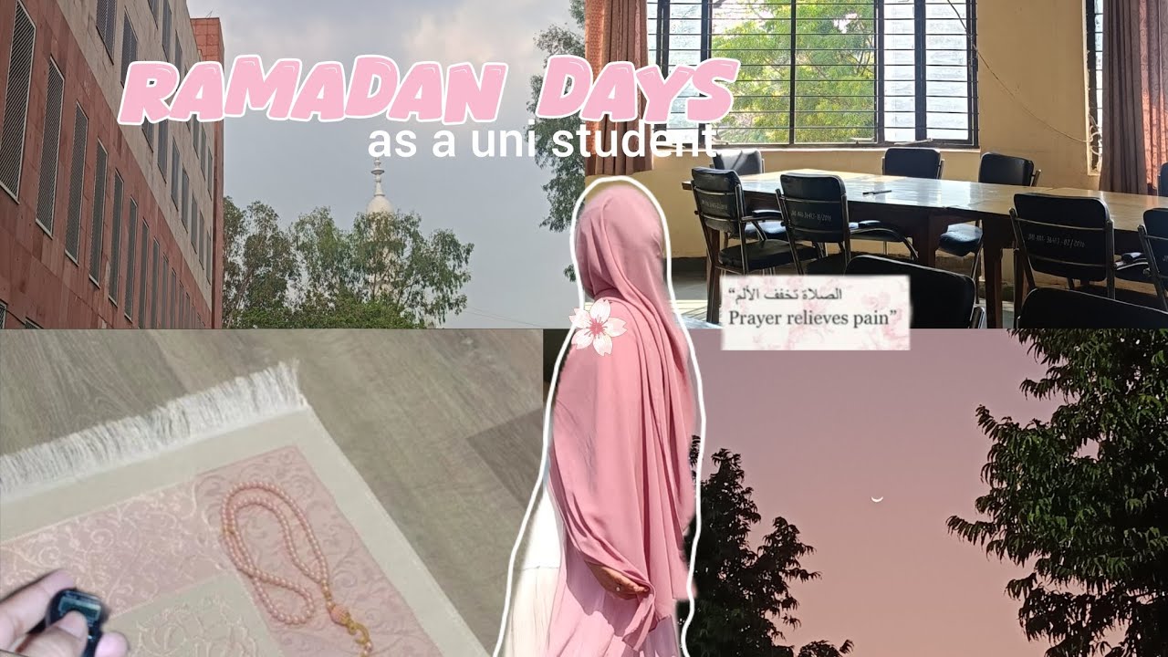Ramadan days in the hostel l suhoor, ibadah, zikr, Iftaar, taraweeh... l #ramadan #muslimah 