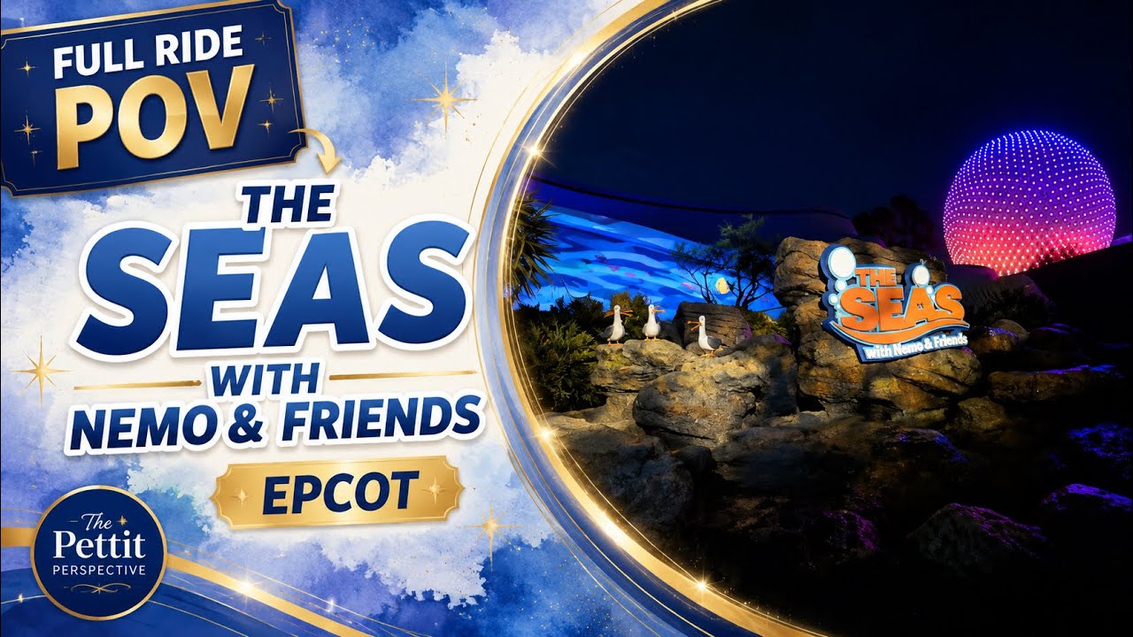 The Seas with Nemo & Friends POV | EPCOT