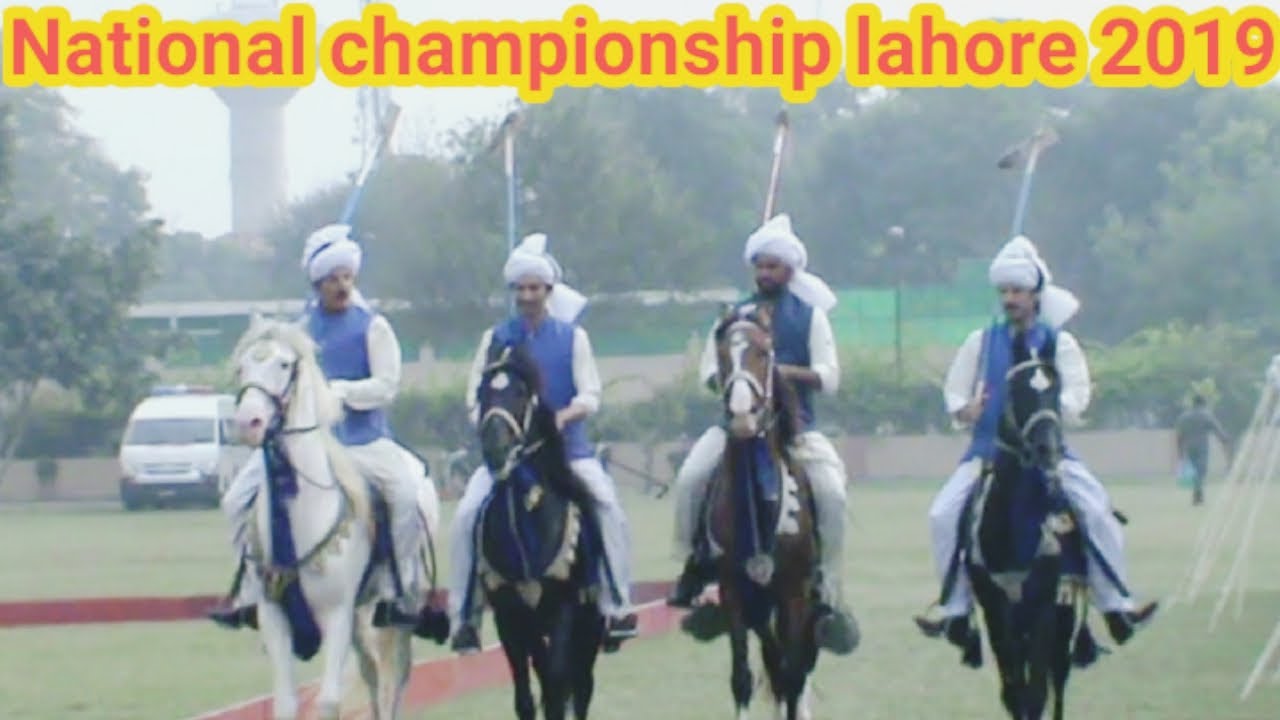National Championship Lahore Neza bazi Horse Riding Skills