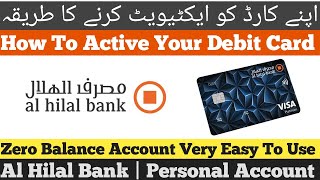 How to active hilal bank card | very easy to use | personal account screenshot 5