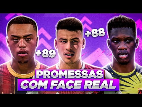 FIFA 22  Melhores Promessas *COM REAL FACE* Para o Modo