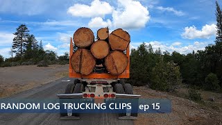 Random Log Trucking Clips ep15 by Fourth Over 3,385 views 10 months ago 27 minutes