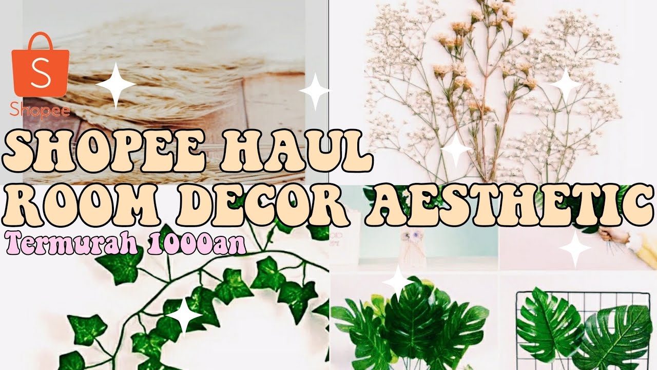  SHOPEE HAUL ROOM DECOR  Part 2 YouTube