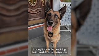 CSX Police K-9 Johnny