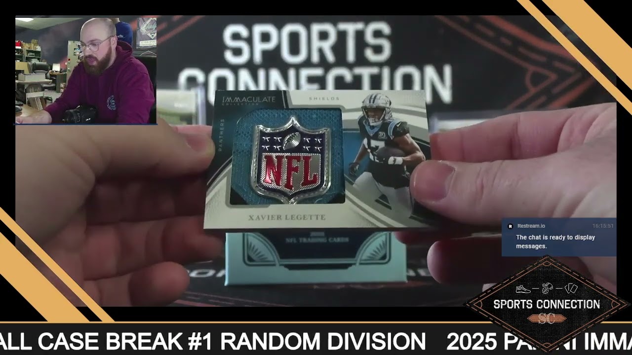 2025 Panini Immaculate Football Full Case Break #1 Random Division LOADED With Recap!
