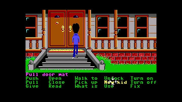 Maniac Mansion part 1 Dave, Bernard and wendy