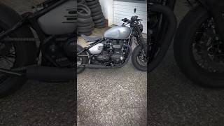Triumph Race Bobber Zard Exhaust With X-Pipe Sound By Clicbike Raisch